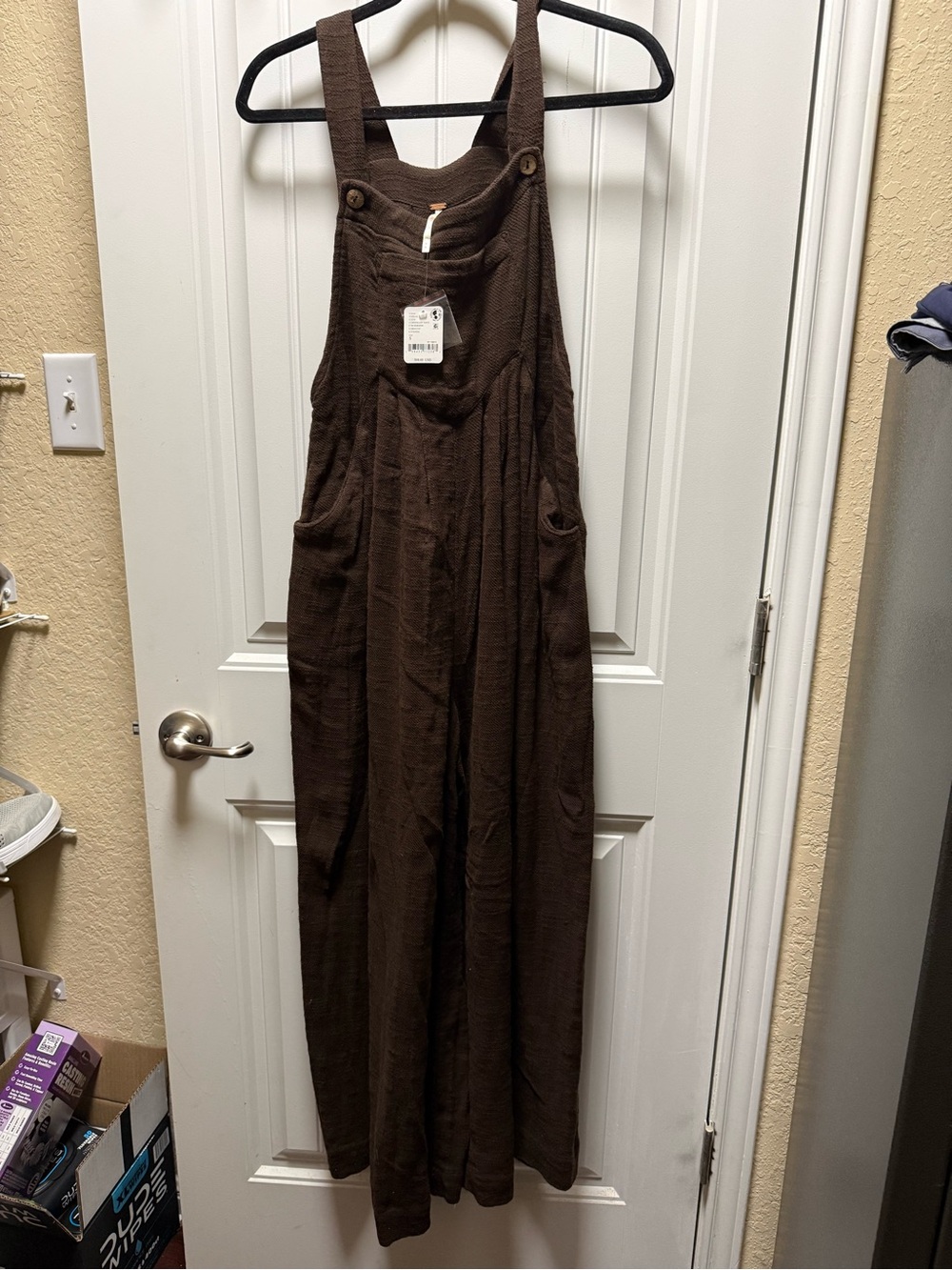 NWT Free People Sun Drenched Overalls SIZE SMALL - Picture 6 of 10